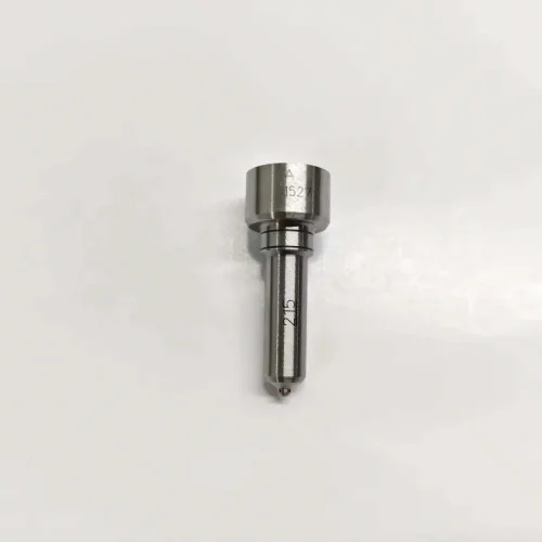 1-1CL215PBC-64-L215PBC-E3.18-Unit-Injector-Nozzle-Main-Image Vertical view of the 1CL215PBC-64 L215PBC electronic unit injector nozzle showing the laser-engraved identification code 215 on the precision metallic valve body.