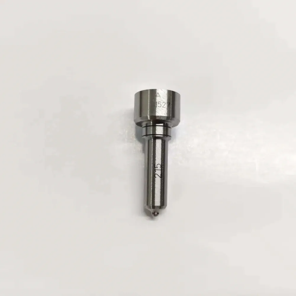 1-1CL215PBC-64-L215PBC-E3.18-Unit-Injector-Nozzle-Main-Image Vertical view of the 1CL215PBC-64 L215PBC electronic unit injector nozzle showing the laser-engraved identification code 215 on the precision metallic valve body.