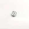 Side angle view of fuel unit injector valve capsule 1K060460-64 featuring a clean conical base body structure with dual locating dowel pins protruding from the upper precision-ground collar.