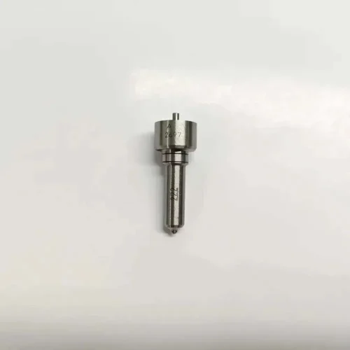 1-L222PBC-E1-Unit-Injector-Nozzle-Main-Image Vertical front view of the L222PBC electronic unit injector nozzle showing precision laser-engraved code 222 on the high-speed steel needle valve body.