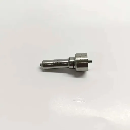3-L028PBC-Universal-E1-Pump-Nozzle-Horizontal-Profile Horizontal side profile view of the L222PBC unit injector nozzle showing the upper guide pin interface and fuel metering nozzle assembly.
