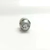 4-20965224-21457950-Injector-Valve-Bottom-End Inverted vertical view of the electronic unit injector control valve focusing on the circular bottom seat design and inner internal guide shaft ring.