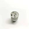 5-HRE368-Remanufactured-Series-Control-Valve-Overhead-View Directly overhead view looking down at the precision upper face of the valve assembly showing locating pins protruding upwards next to fuel flow ports.