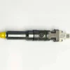 DAF-Truck-1974030-Diesel-Injector-1FD03001-64-Horizontal-View Horizontal view of high-performance diesel smart injector 1FD03001-64 suitable for DAF 1974030 systems, showing body structure, green ring seal, and yellow protective tip cover.