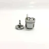 John-Deere-RE533608-Injector-Valve-1K060372-64-Internal-Components Side view of 1K060372-64 unit injector component suitable for John Deere RE533608 systems, showcasing the main solenoid actuator housing alongside its extracted precision internal valve armature core assembly.
