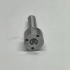 dlw-nozzle-nz7001-l221pbc-bottom-engraving Macro shot of the bottom mating surface of DLW NZ7001 nozzle with FP-NZ7001 part number laser engraved.