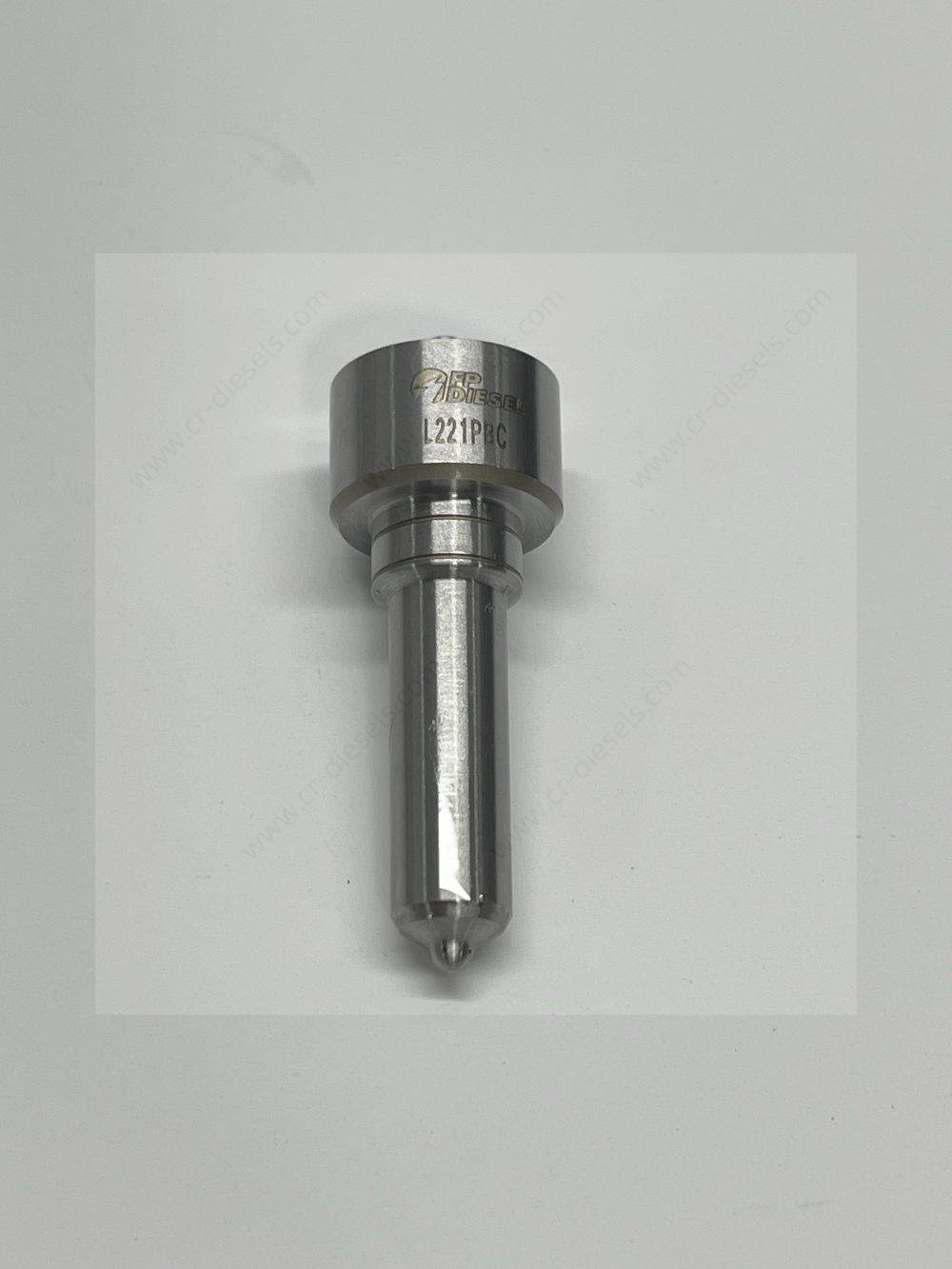dlw-nozzle-nz7001-l221pbc-main Main image of DLW NZ7001 injector nozzle showing high-precision metal finishing and engraved L221PBC part number.