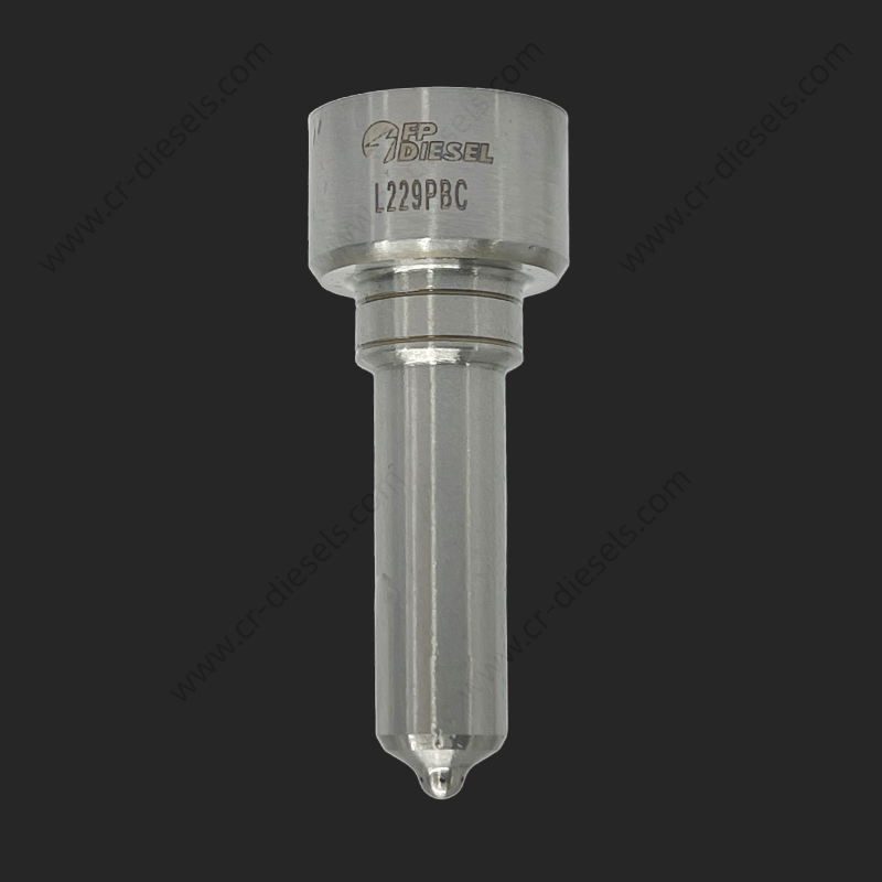 dlw-nozzle-nz7007-l229pbc-isolated-view Isolated PNG image of DLW NZ7007 fuel injector nozzle, showcasing clear L229PBC laser engraving on a clean background.