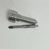 dlw-nozzle-nz7007-l229pbc-needle-and-body Detailed shot of DLW NZ7007 diesel nozzle body disassembled from its inner matching needle valve.