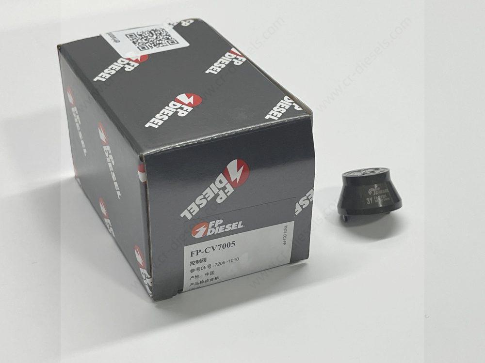 dlw-valve-cv7005-7206-1010-packaging-angle Top-down angled shot of packaged DLW CV7005 control valve, ideal for e-commerce cataloging.