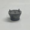 dlw-valve-cv7007-7206-0936-angled-bottom Upside-down angled view of DLW CV7007 solenoid valve, presenting locating pins and polished contact plate.