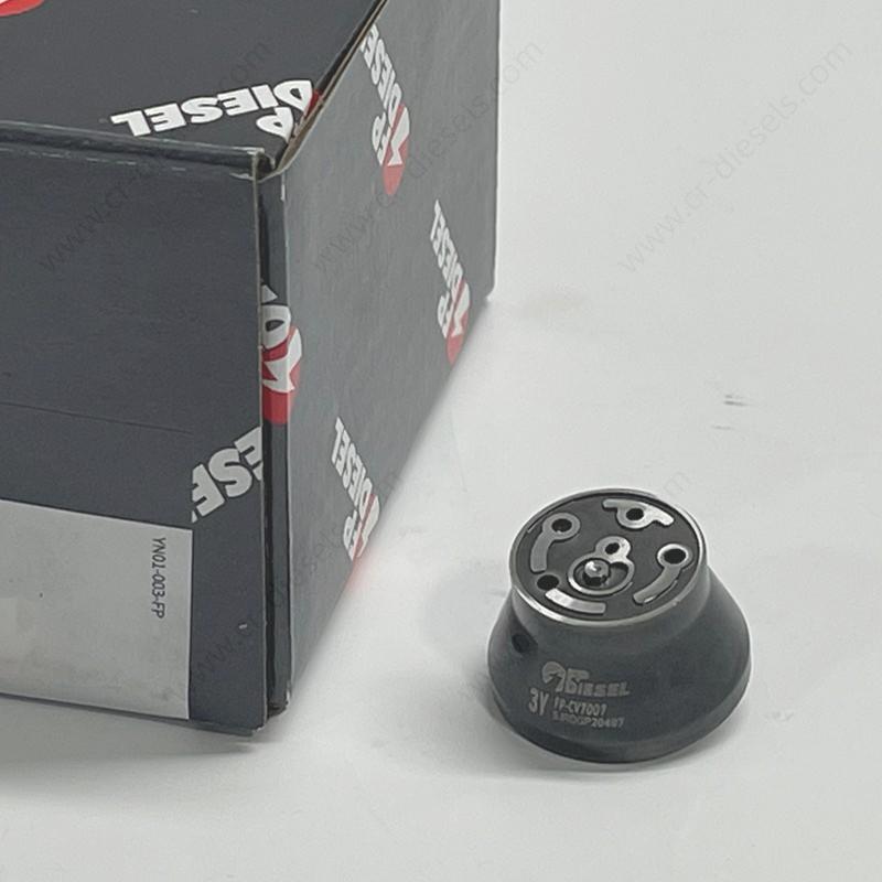 dlw-valve-cv7007-7206-0936-packaging-detail Detailed cropped view of DLW CV7007 smart injector valve with its box label close-up.