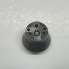 dlw-valve-cv7008-7206-0460-top-view High-precision flat interface view of DLW CV7008 valve, showcasing seating orifices and center control hole.