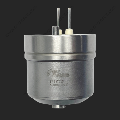 Main image of DLW CV7010 control valve for diesel unit injectors, high-definition close-up on black background.